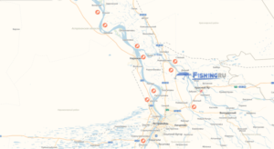 Астраханский район уловистые рыболовные места