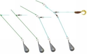 Монтаж донки на судака с берега. Оснастка спиннинга на судака