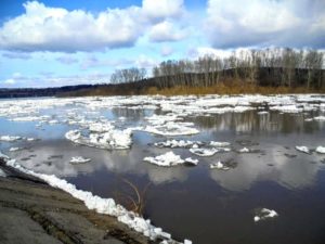 Реки с весенним половодьем в России, какие относятся, список