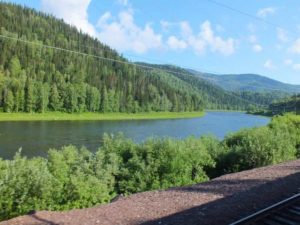 Уровень воды в Томи на сегодня