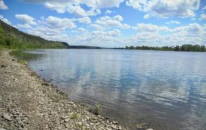 Уровень воды в Томи в Новокузнецке онлайн веб график