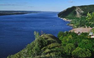 Уровень воды в Самаре на Волге СНТ Бугорок