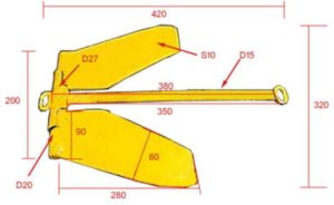 Как сделать якорь для лодки ПВХ своими руками чертежи и фото