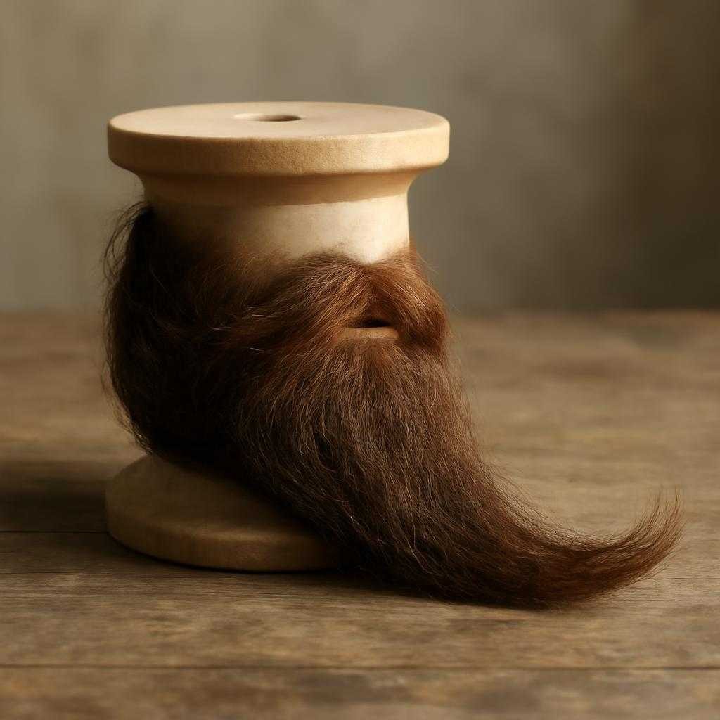 борода на катушке