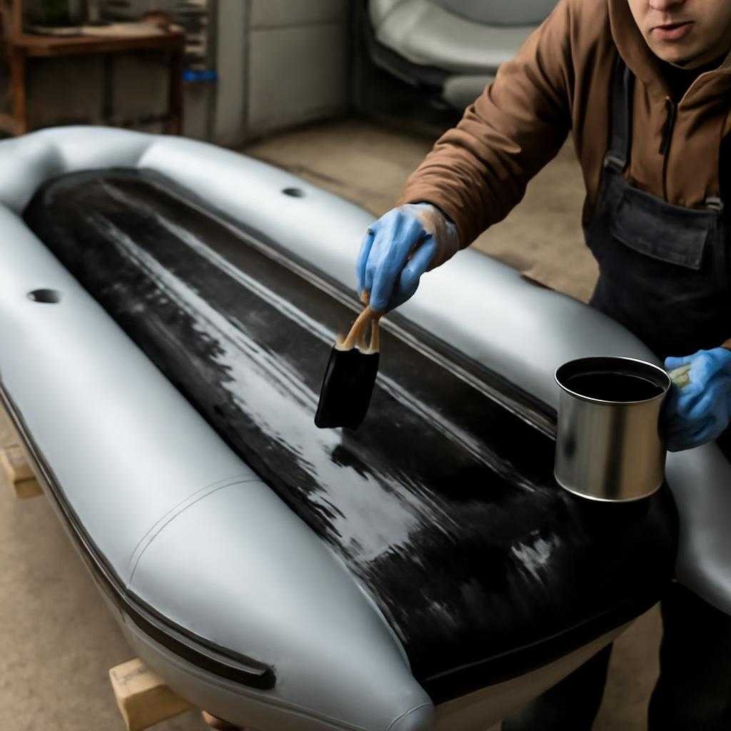 бронирование днища ПВХ лодки