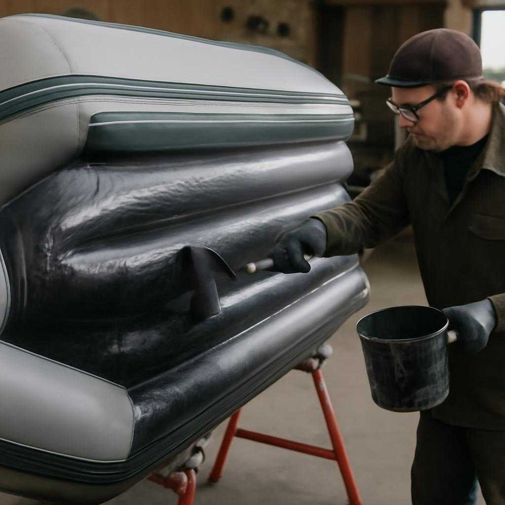 бронирование днища ПВХ лодки