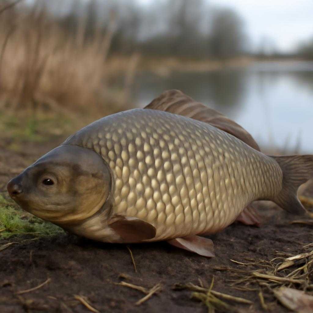 карась ранней весной