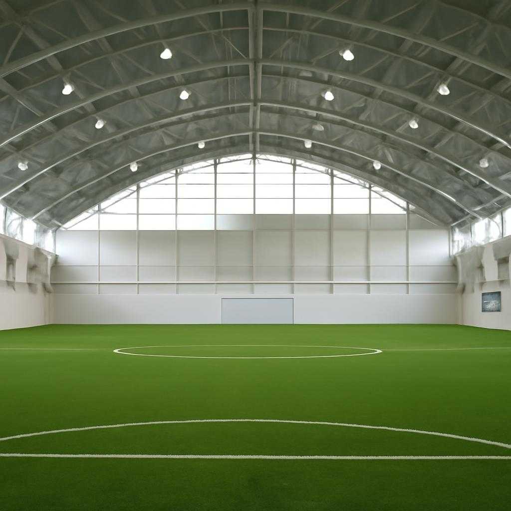крытый футбольный манеж