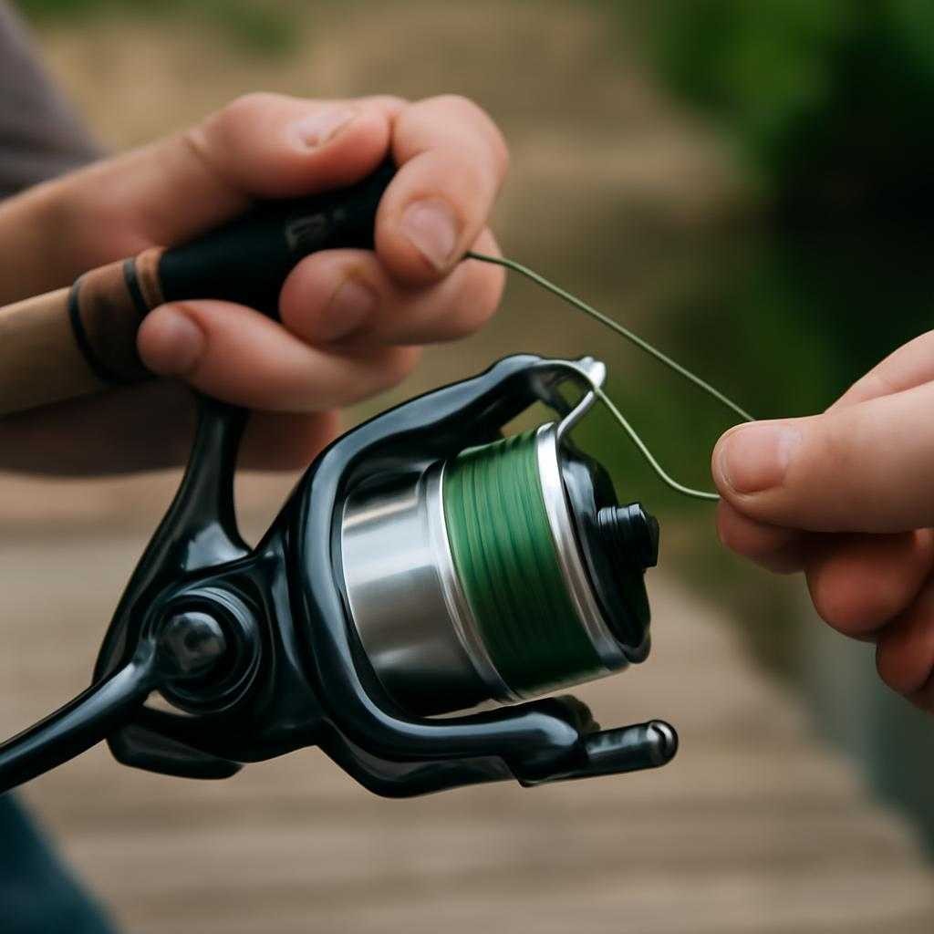 намотка лески