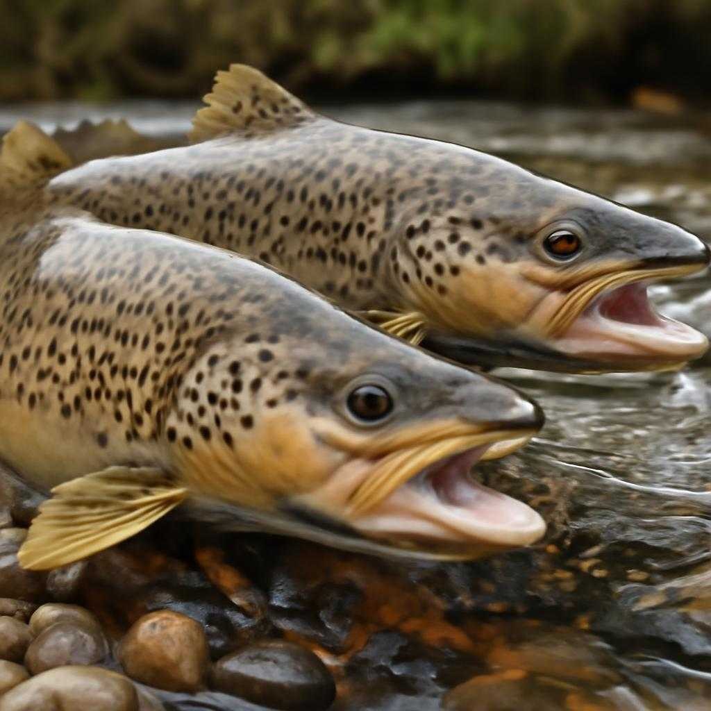 нерест форели