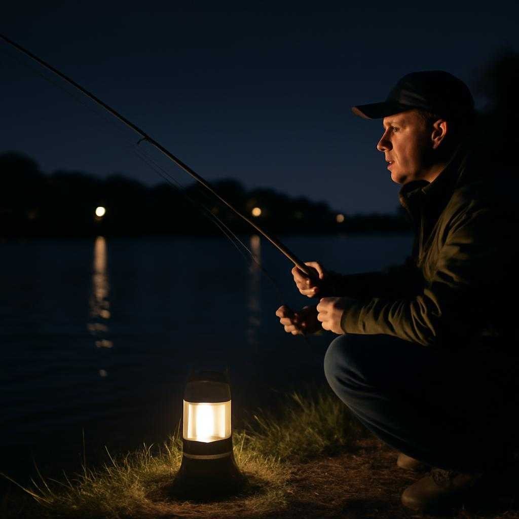 ночная рыбалка