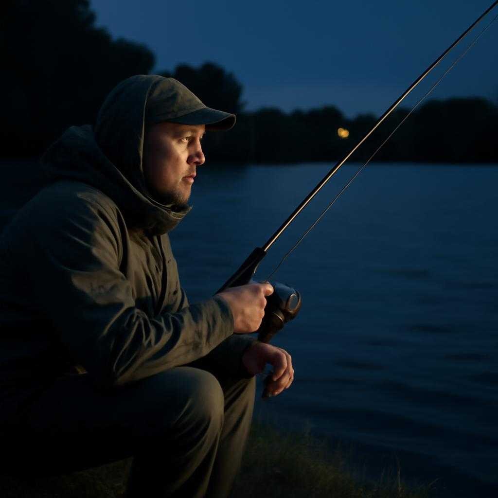 ночная рыбалка