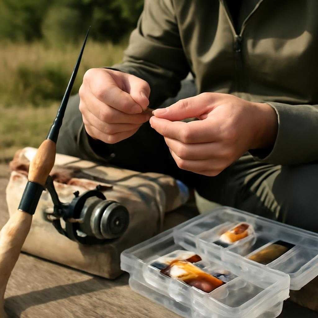 подготовка к рыбалке