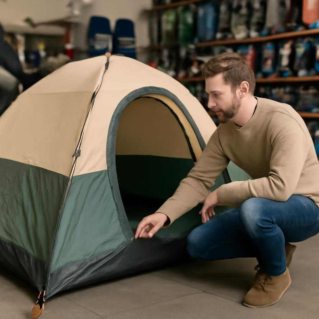 покупка палатки