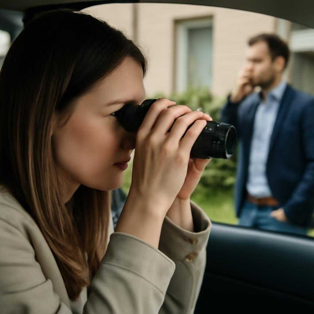 слежка за мужем