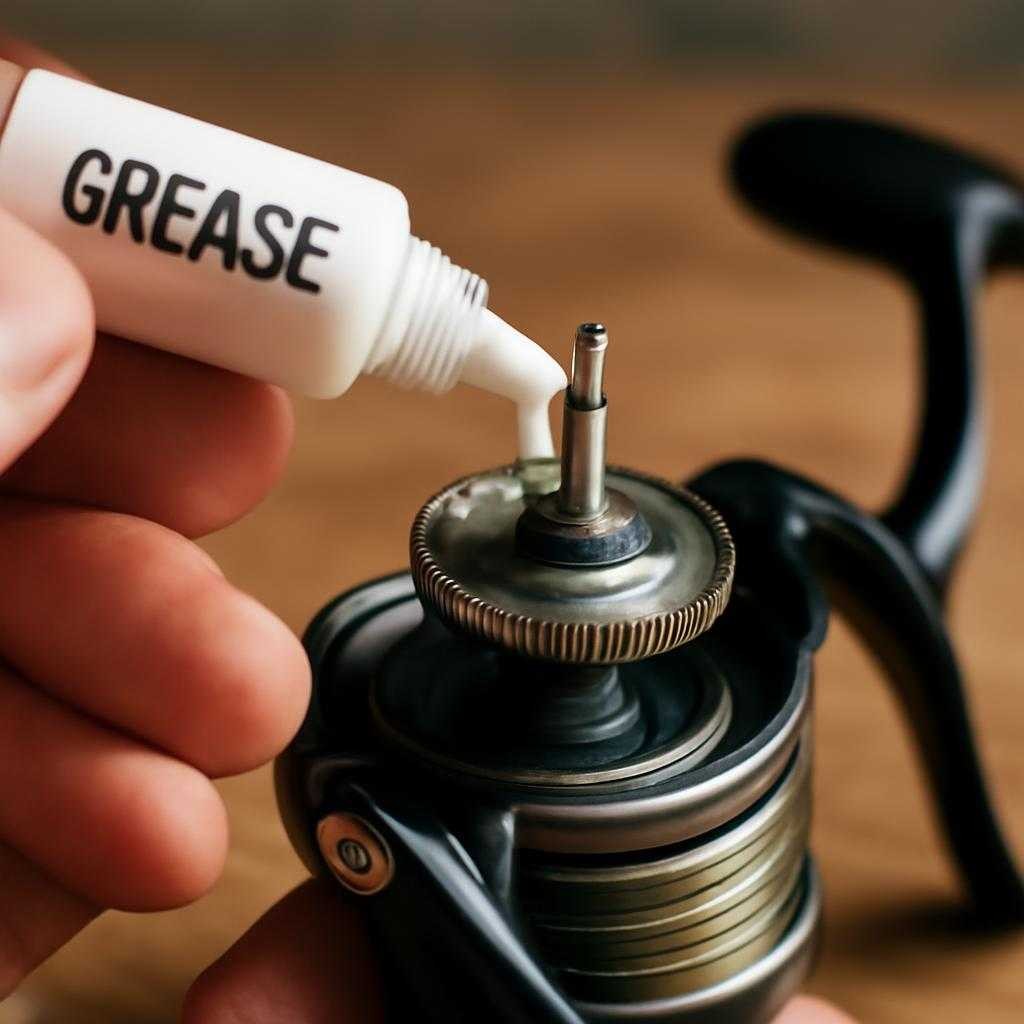 смазка катушки