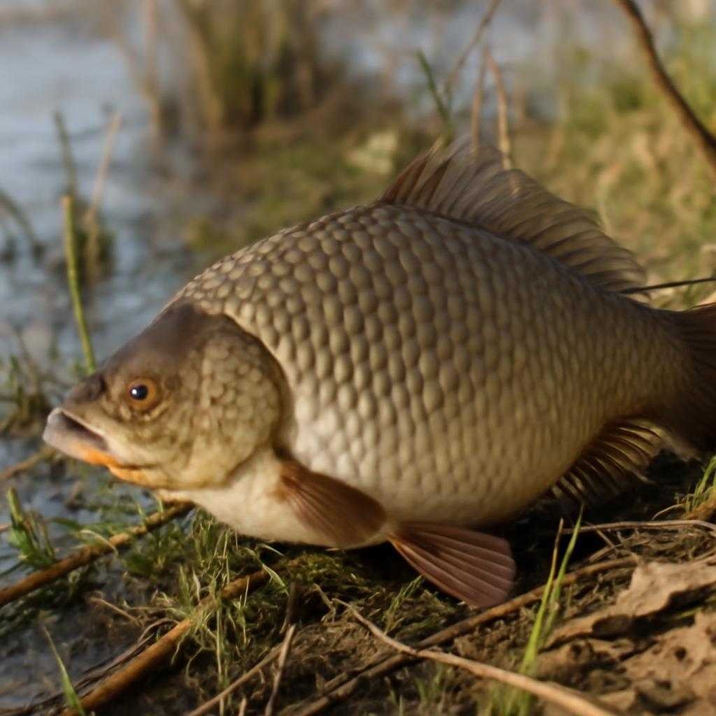 весенний карась