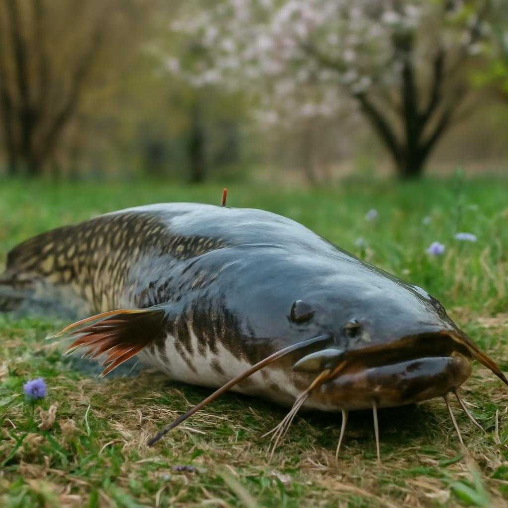 весенний сом