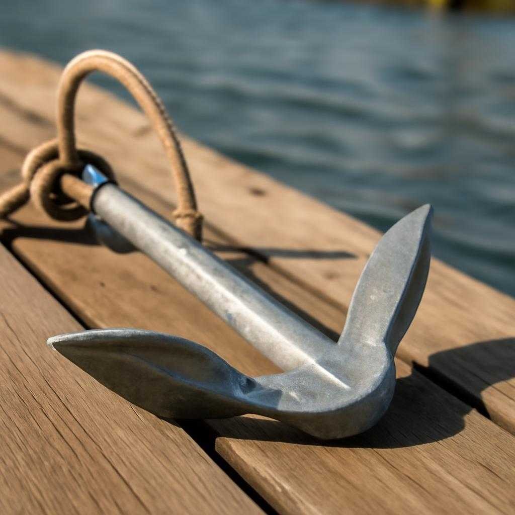 якорь для лодки