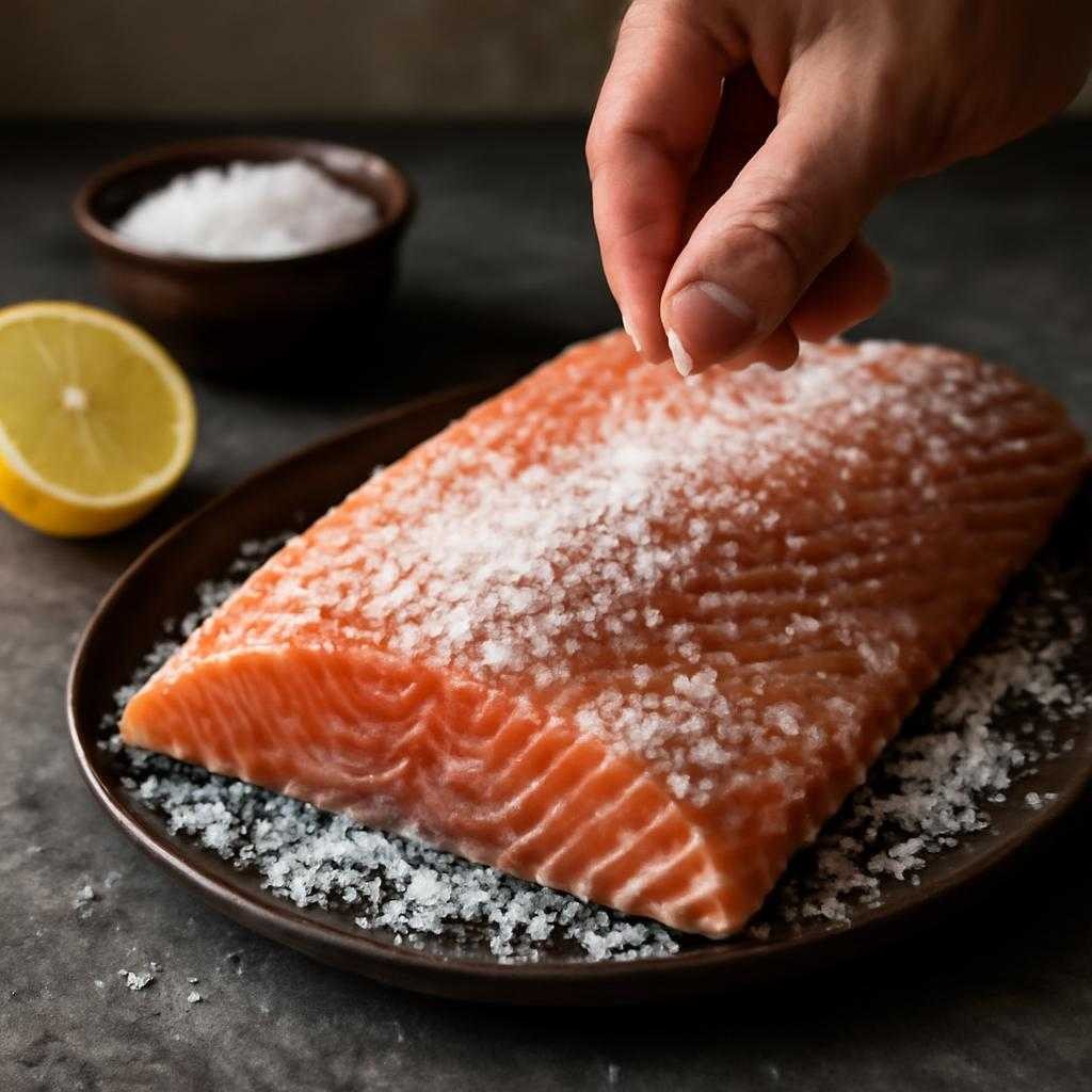засолка лосося