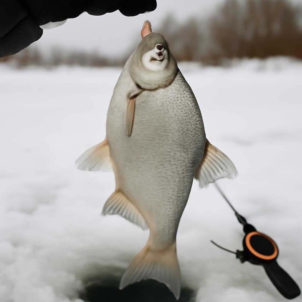 зимняя ловля густеры