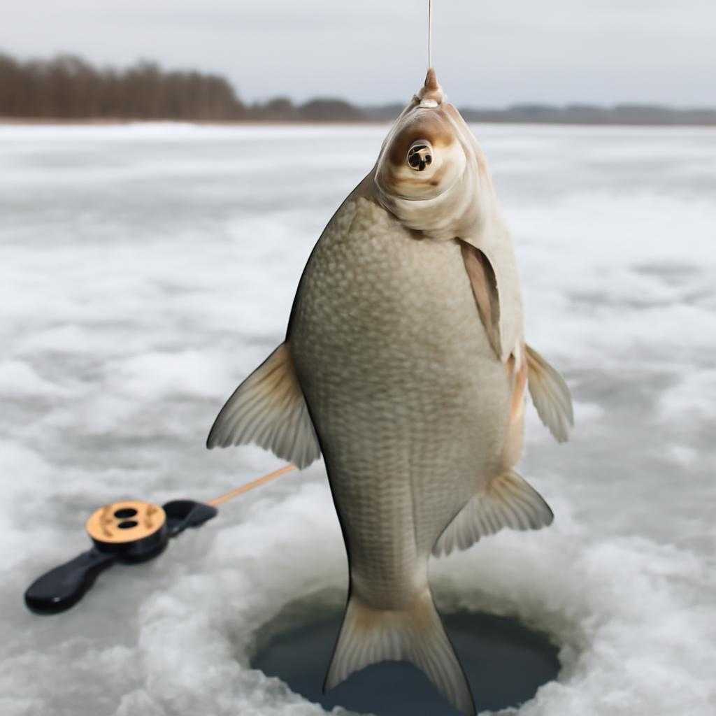 зимняя ловля густеры