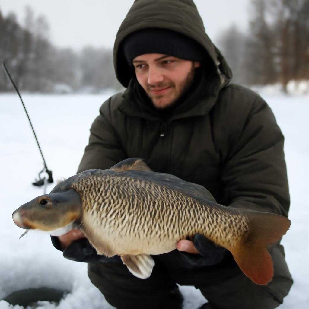 зимняя ловля карпа