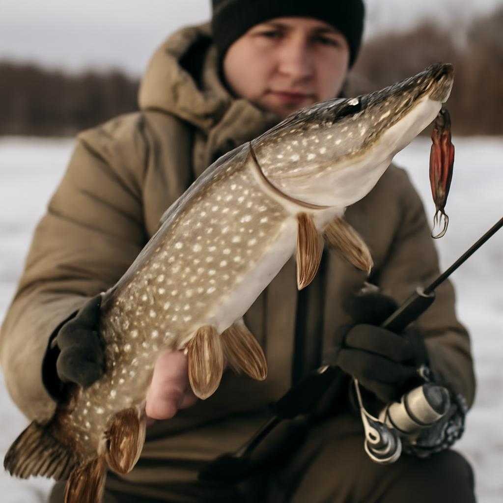 зимняя ловля щуки