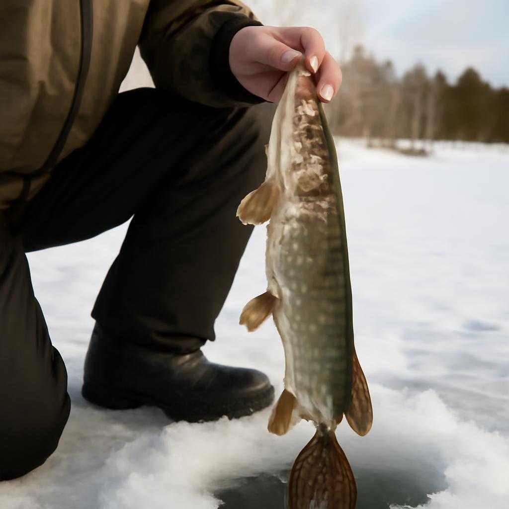 зимняя ловля щуки