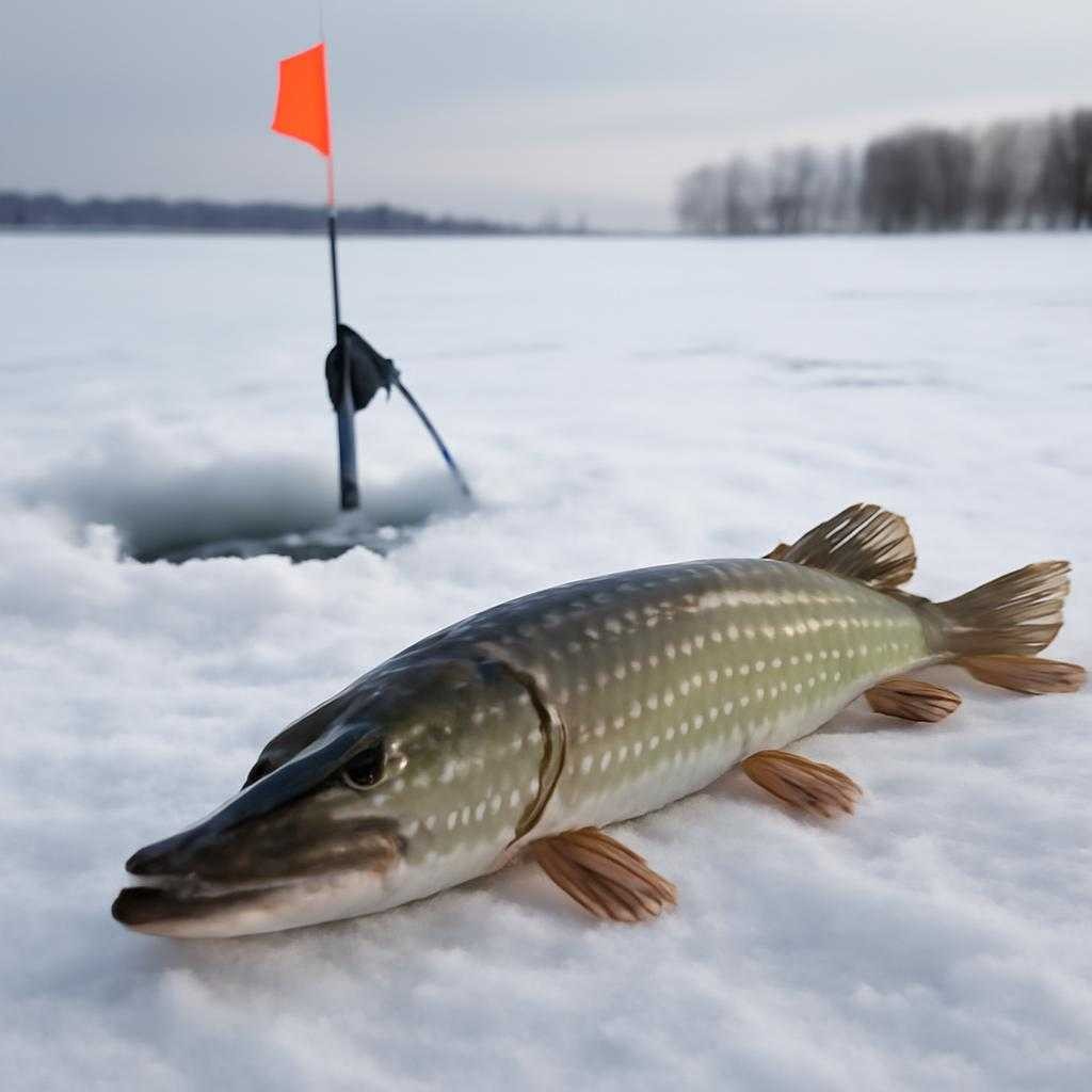 зимняя ловля щуки