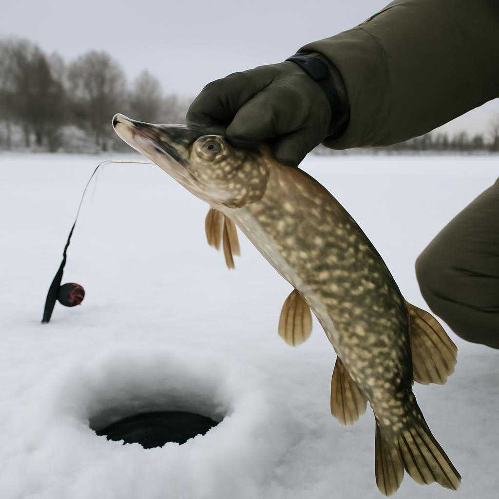 зимняя ловля щуки