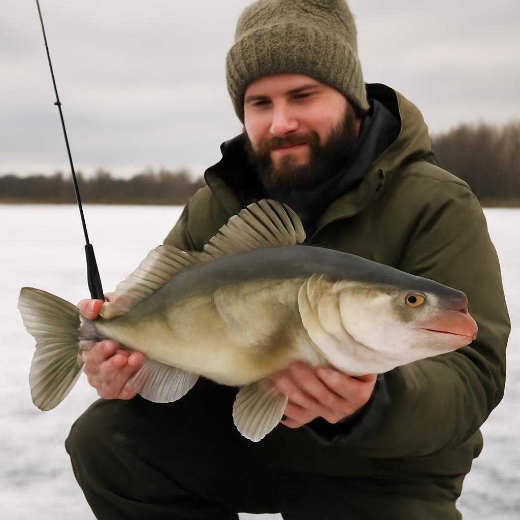 зимняя ловля судака